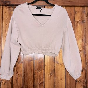 Urban Outfitters, long sleeve top, mauve, small
